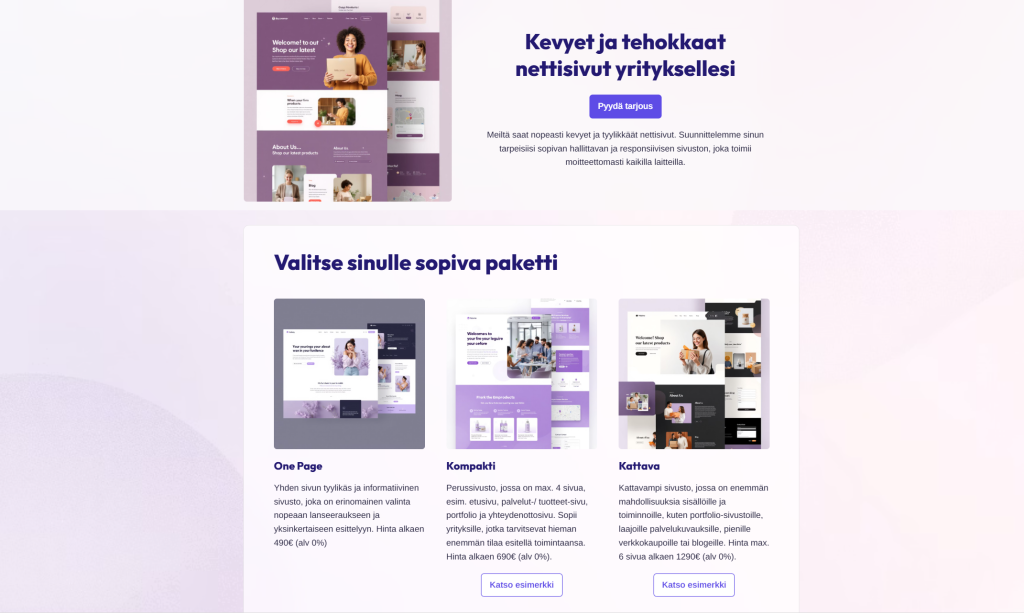 Nettisivut yritykselle kotisivut yritykselle Oulu yrityksen kotisivut